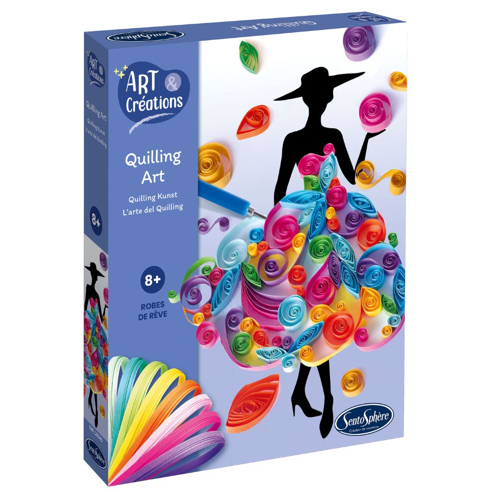 Sentosphere Quilling Art - Fantasy Dresses