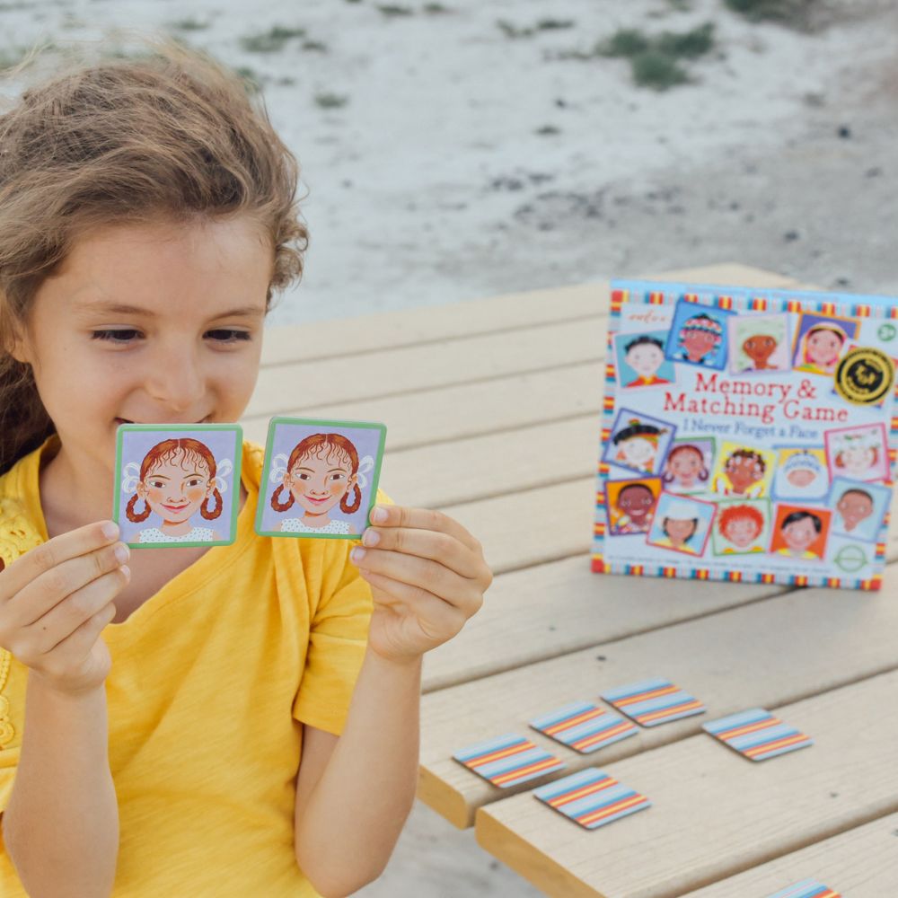 eeBoo I Never Forget A Face - Memory & Matching Game