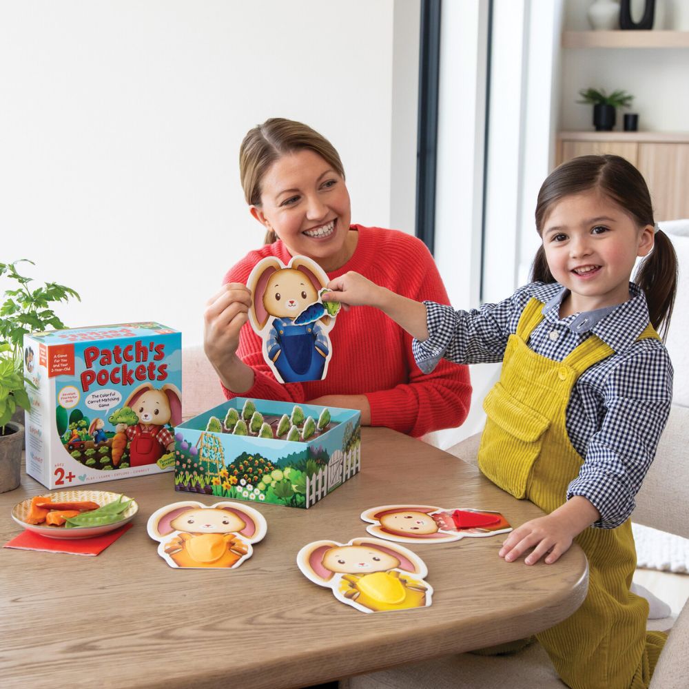 Peaceable Kingdom Patch's Pockets - Toddler Colour Matching Game
