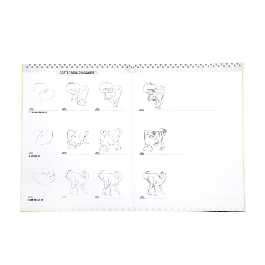 eeBoo Learn to Draw Dinosaurs