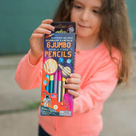 eeBoo Solar System 6 Jumbo Double-Sided Pencils