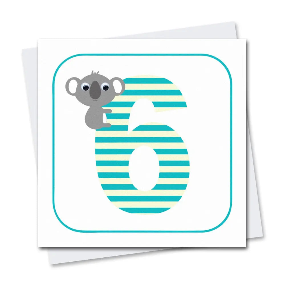 Children’s Age Birthday Card