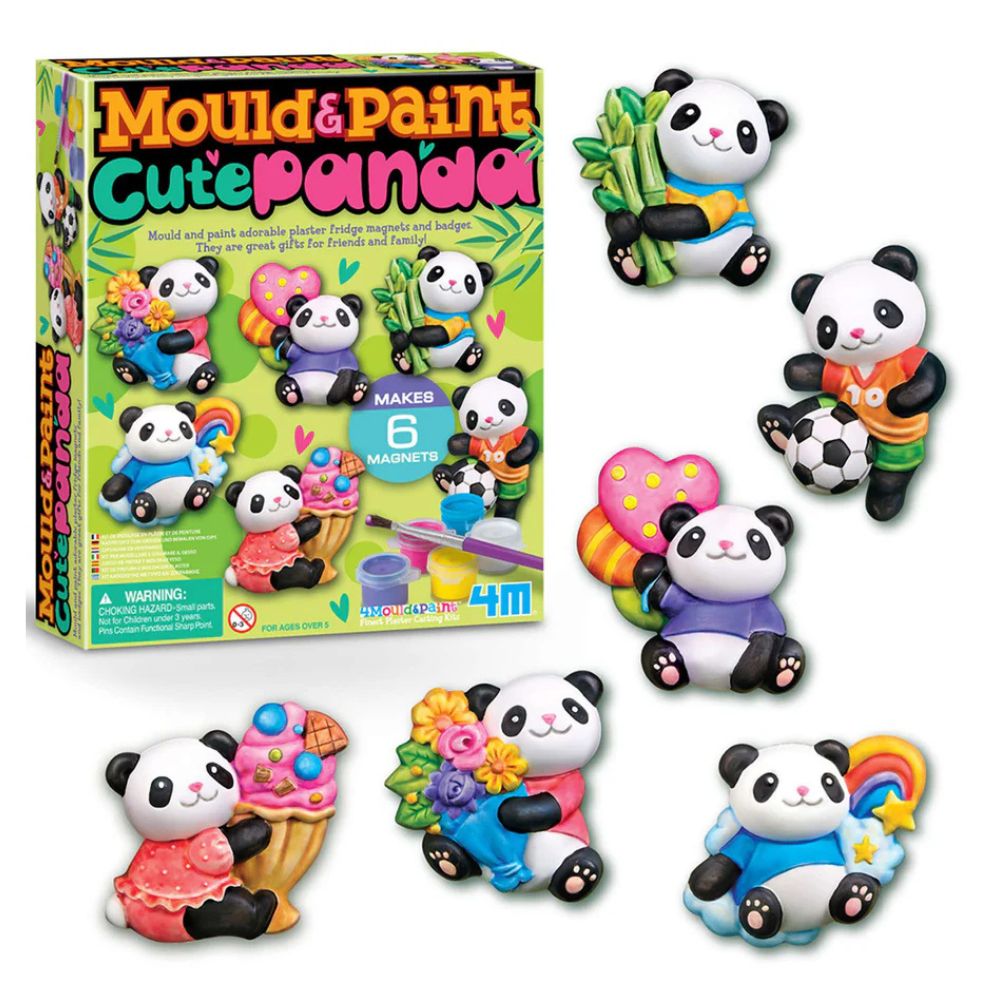 Mould and Paint Cute Panda