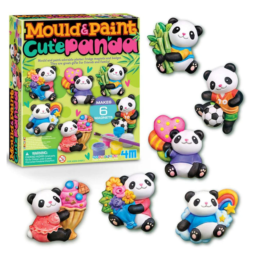 Mould and Paint Cute Panda