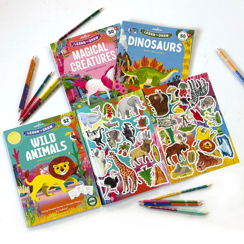 eeBoo Learn to Draw Wild Animals