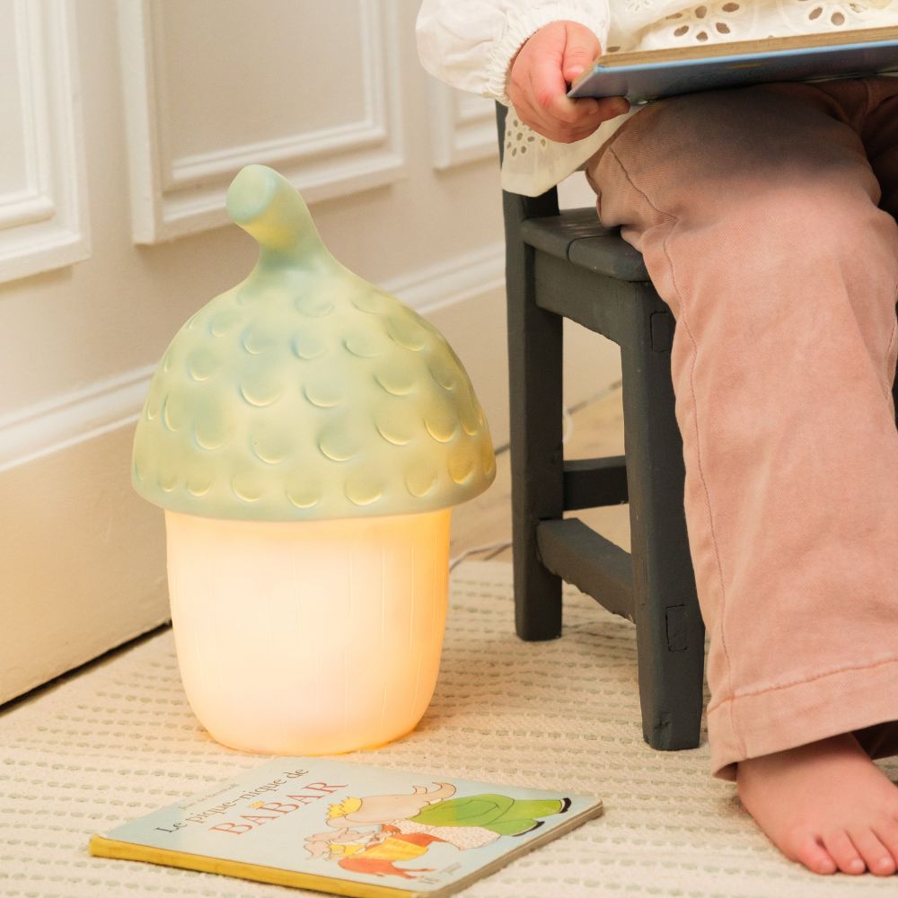 Acorn Night Light, Almond