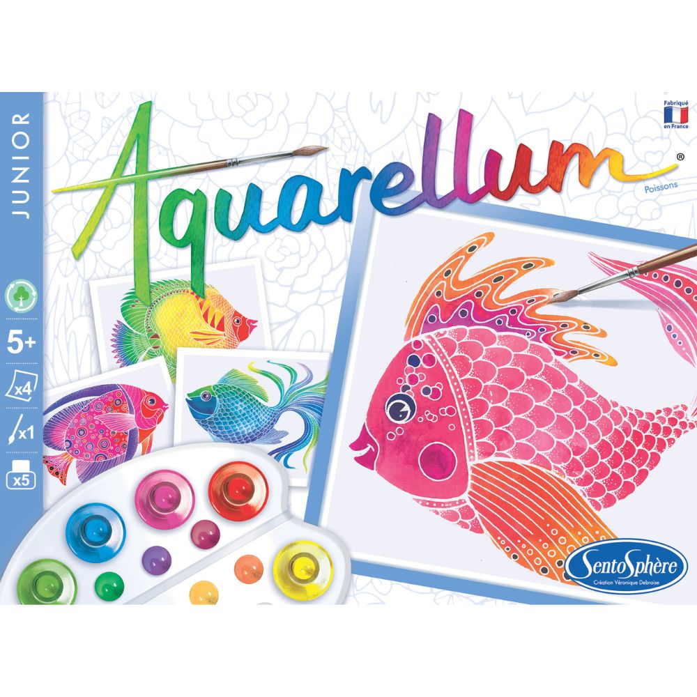 Aquarellum Junior Fish - Painting Sets for Kids