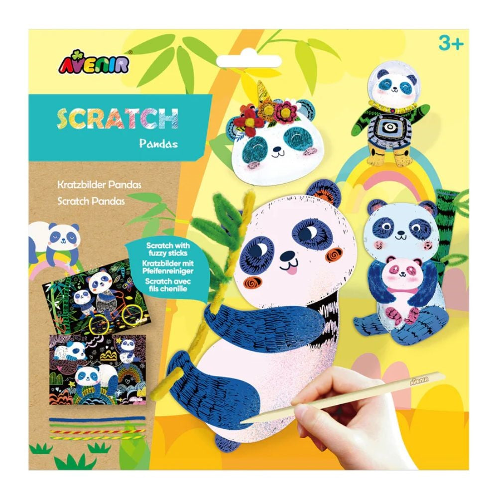 Avenir scratch art for kids