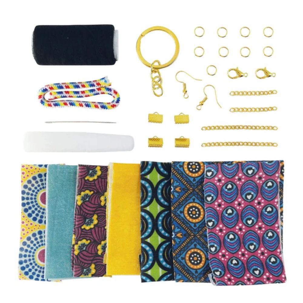 Be Teens Wax Print Jewellery Making Kit