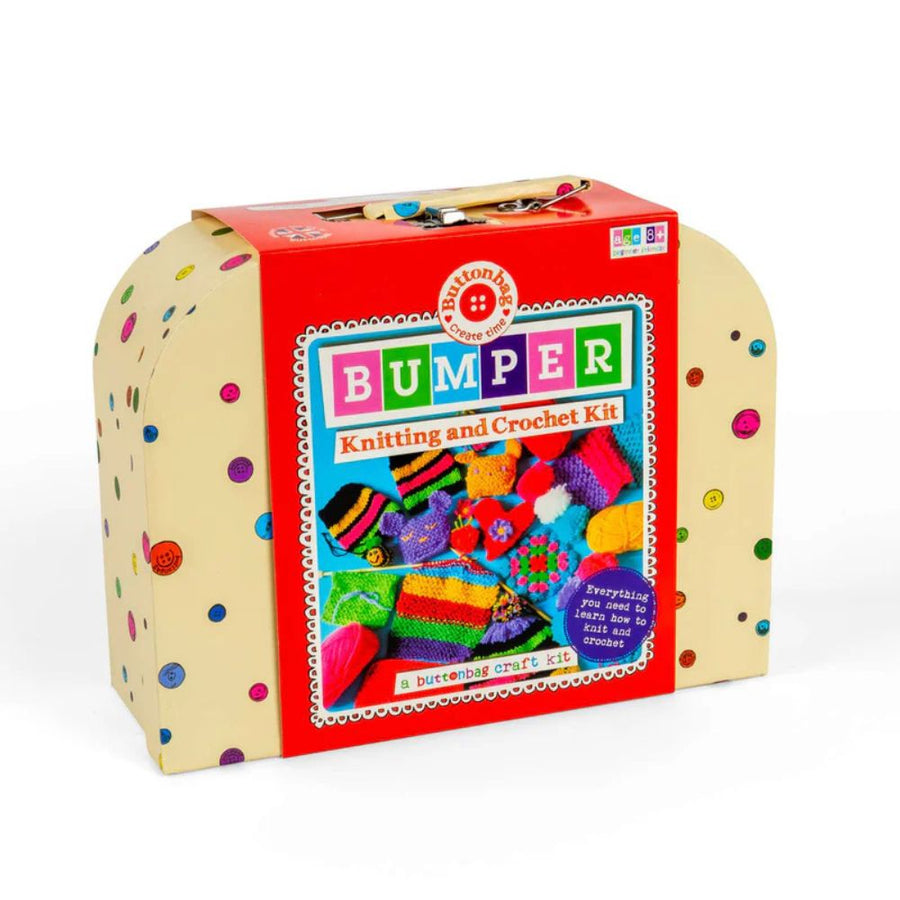 Buttonbag Bumper Knitting & Crochet Kit - Wonky Box