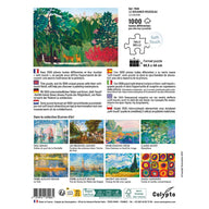 Calypto Jigsaw Puzzle 1000 Piece - Waterfall by Henri Rousseau