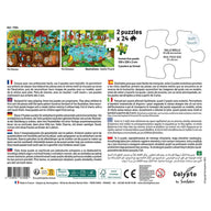 Calypto Puzzle 24 piece x 2 - Vie Dessus Vie Dessous