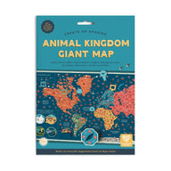 Animal kingdom giant map