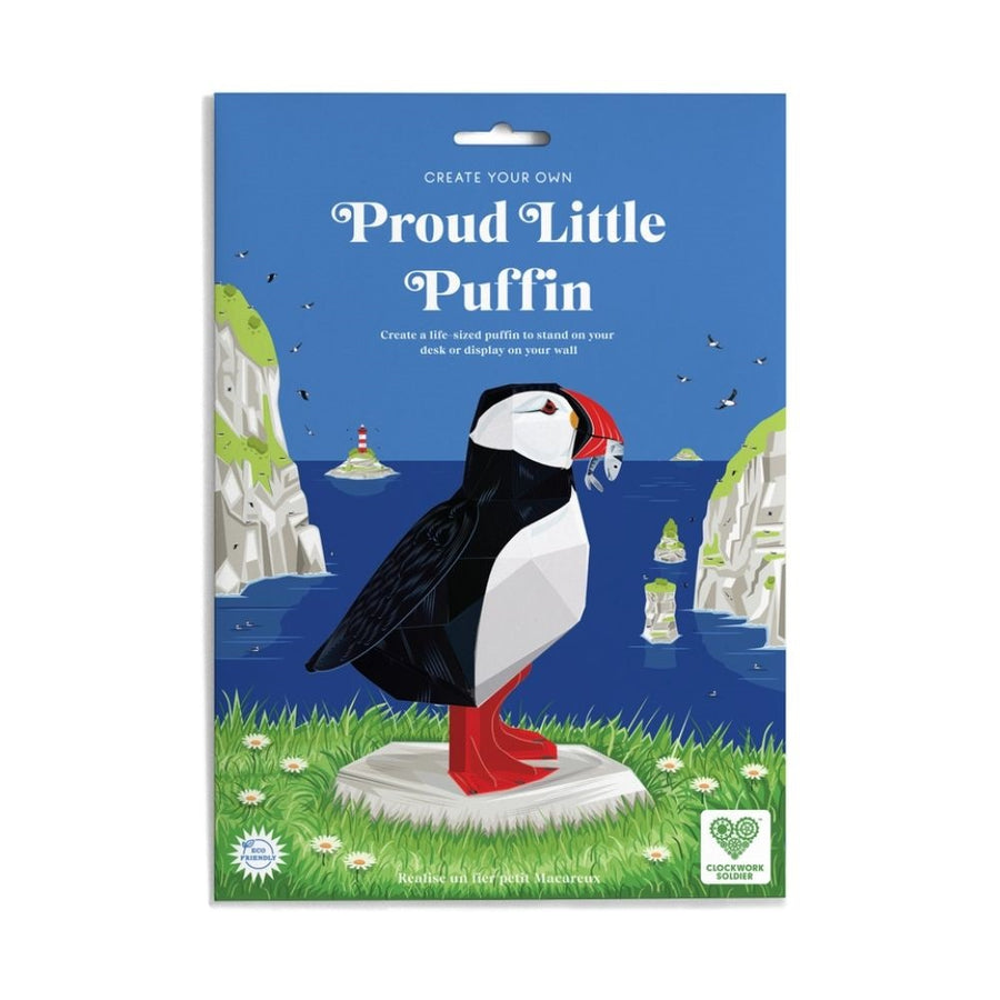Clockwork Soldier Puffin Papercraft