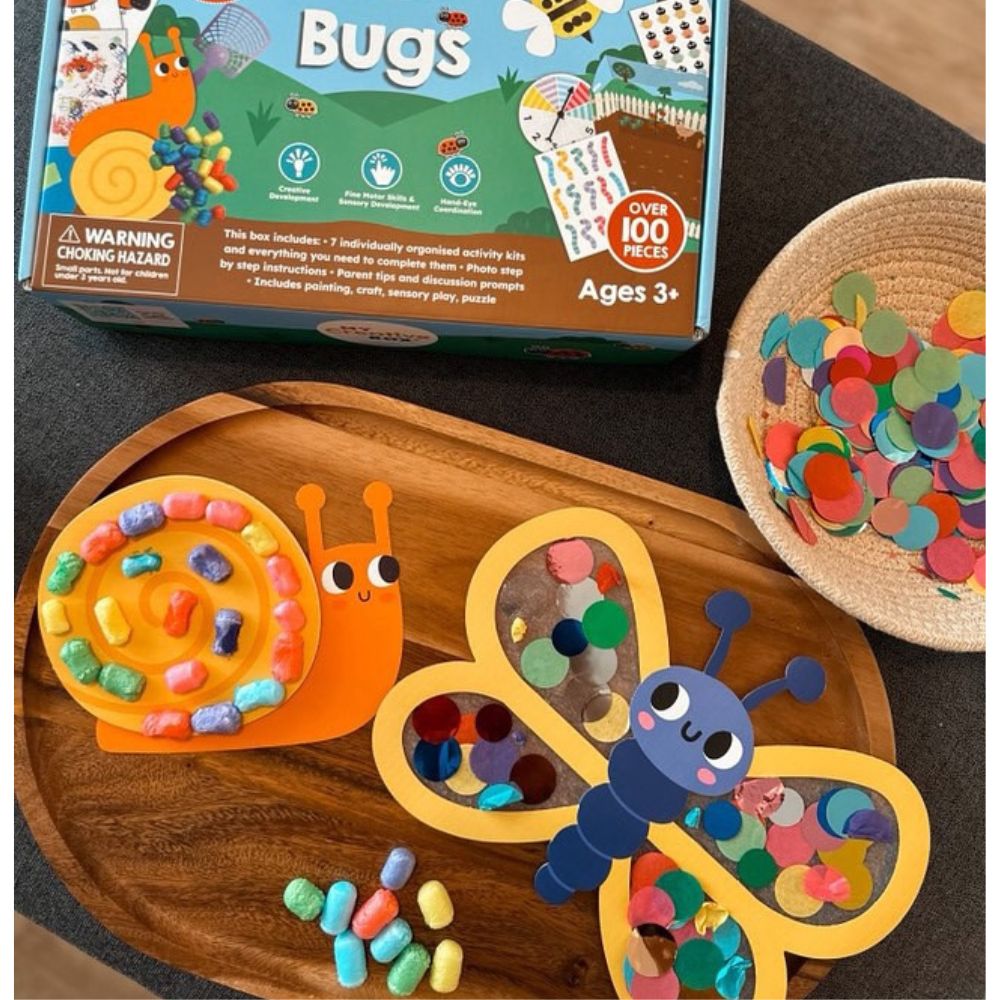 Craft Box For Kids Bugs - My Creative Box