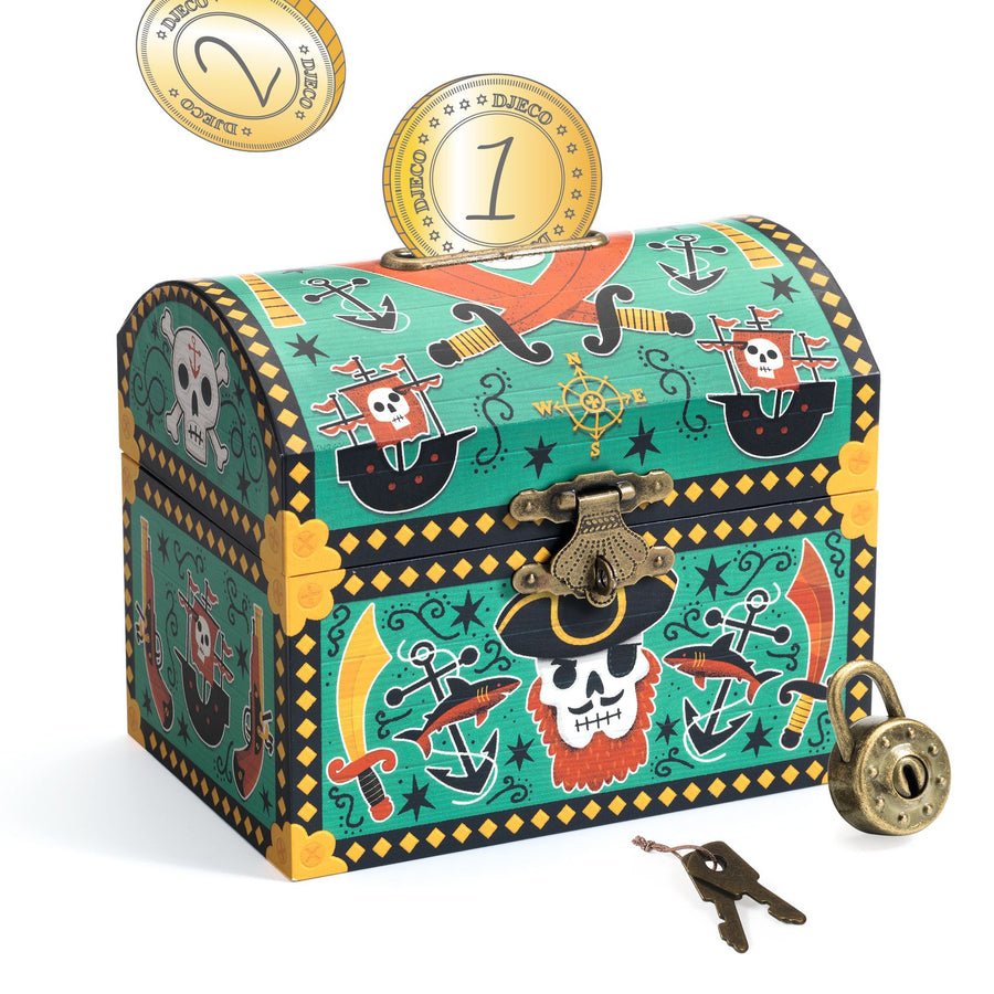 Djeco Money Box - Pirate DD03331