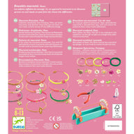 Djeco Macrame Bracelets to Make - Pink DJ00035