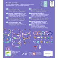 Djeco Macrame Bracelets to Make - Blue DJ00036