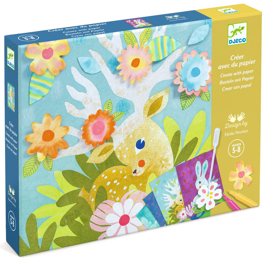 Djeco Create with Paper - With Blotting Paper