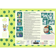 Djeco Magic Reveal Painting - Dressed-Up Animals DJ00094