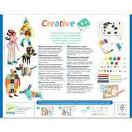 Djeco Multi Activity Kit - Creative Punch Out Boxes 