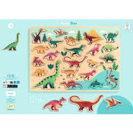 Djeco Wooden Puzzles - Puzzlo Dino DJ01832