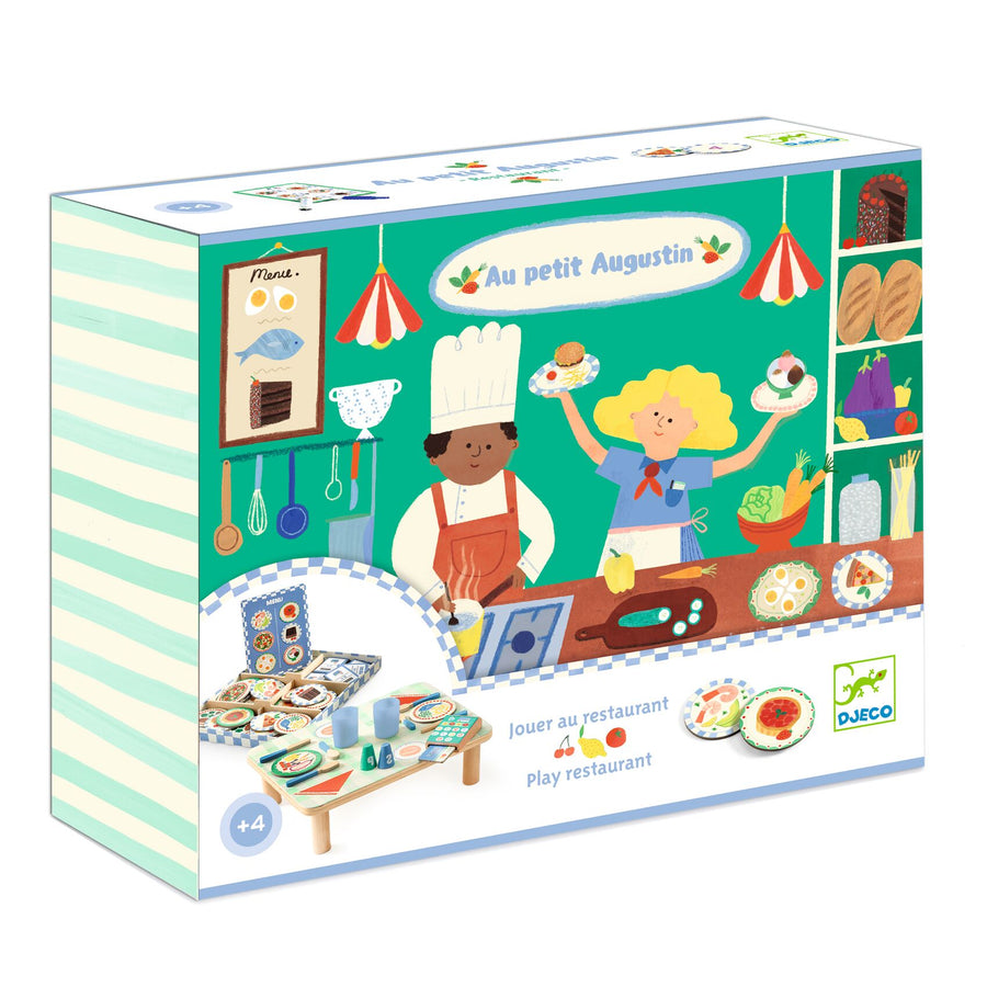 Djeco Role Play Toys - Augustin Restaurant DJ05524