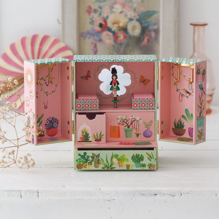 Djeco Music Box, Secret Garden Musical Jewellery Box DJ06087
