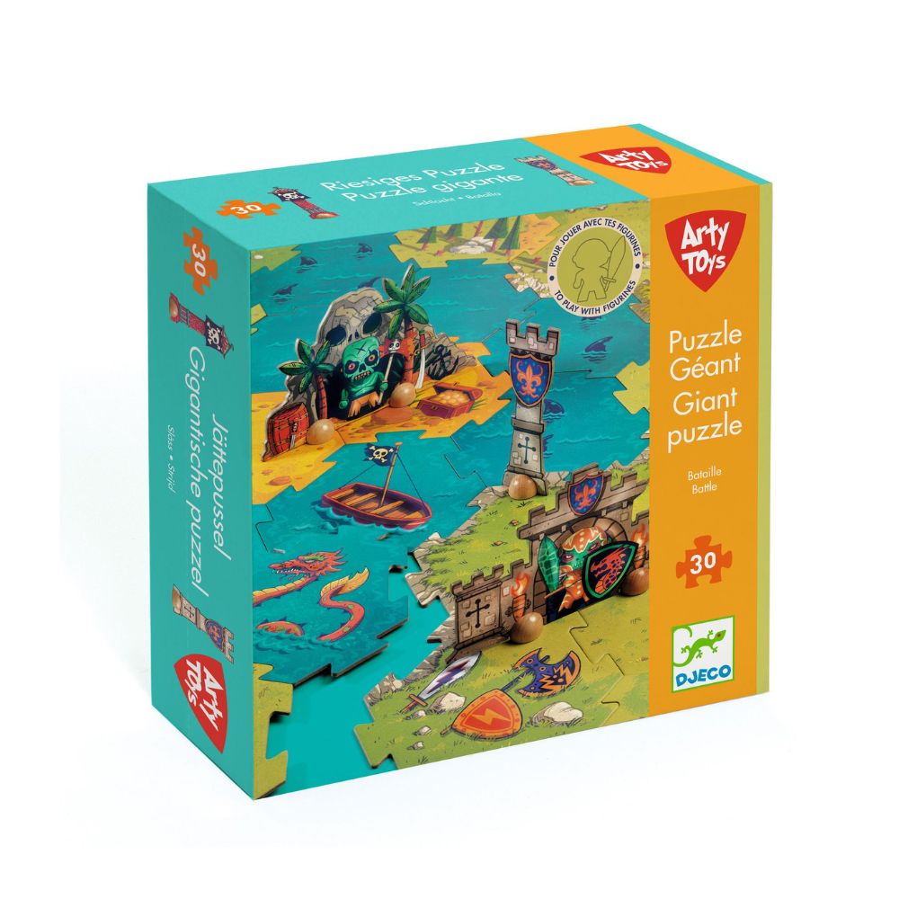 Djeco Arty Toys Battle Giant Puzzle