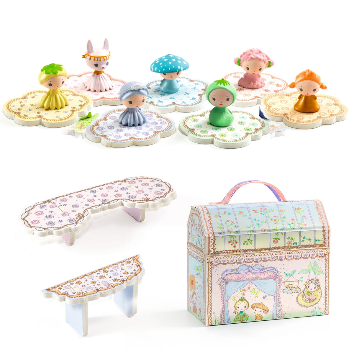 Djeco Tinyly - Mini maison des Tiny DJ06927