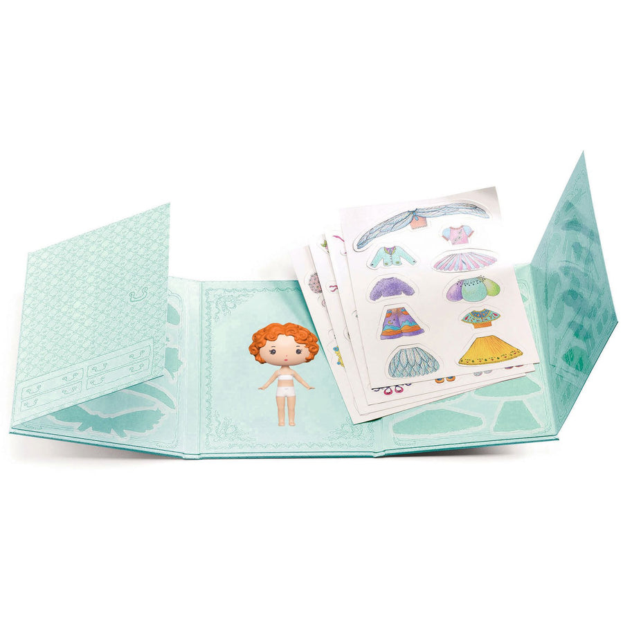 Djeco Tinyly - Miss Lilyruby - Removable Stickers DJ06981