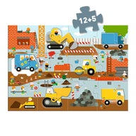 Djeco Giant Puzzles - Construction Site