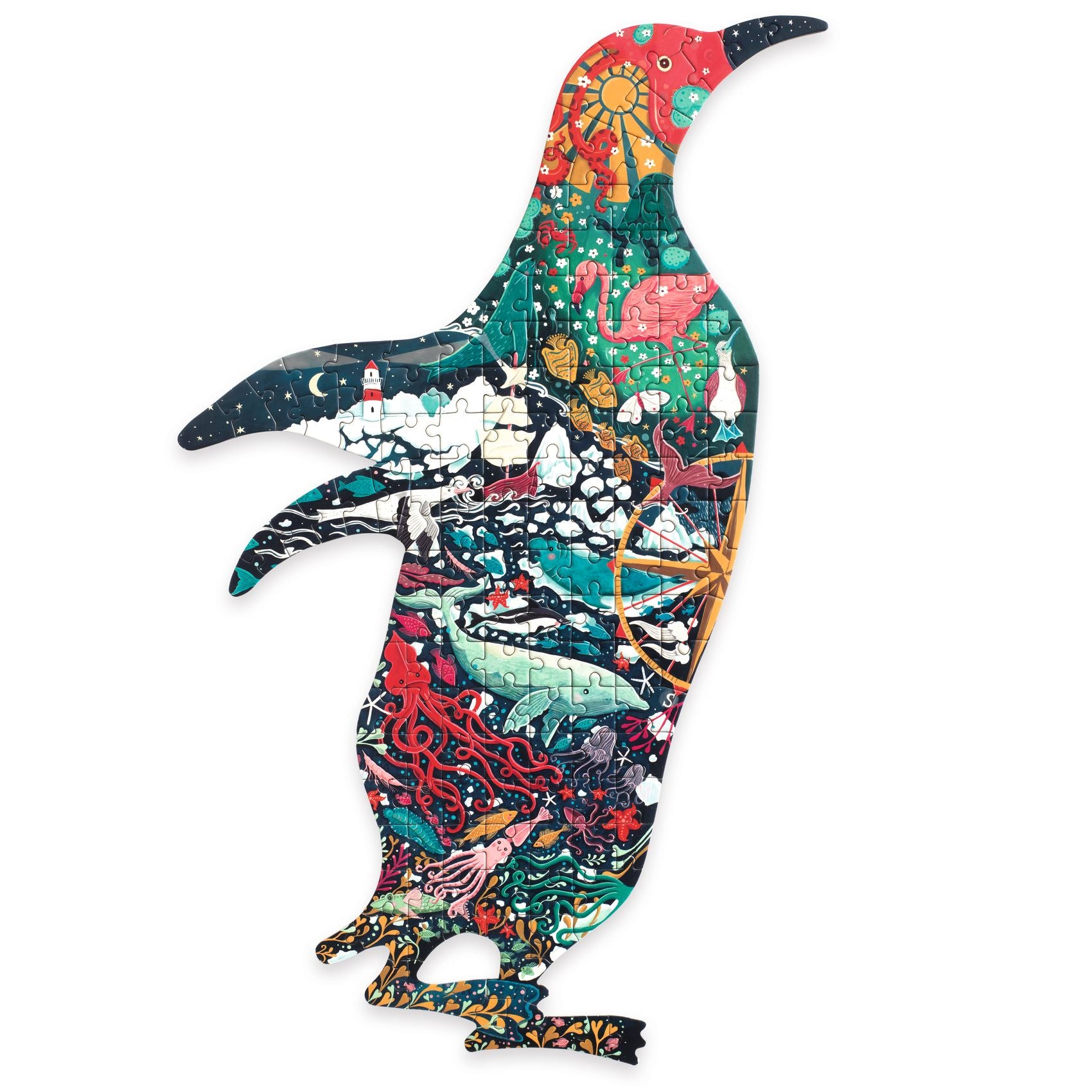 Djeco Puzz'Art  Kids Jigsaw Puzzles - Penguin - 150 pcs