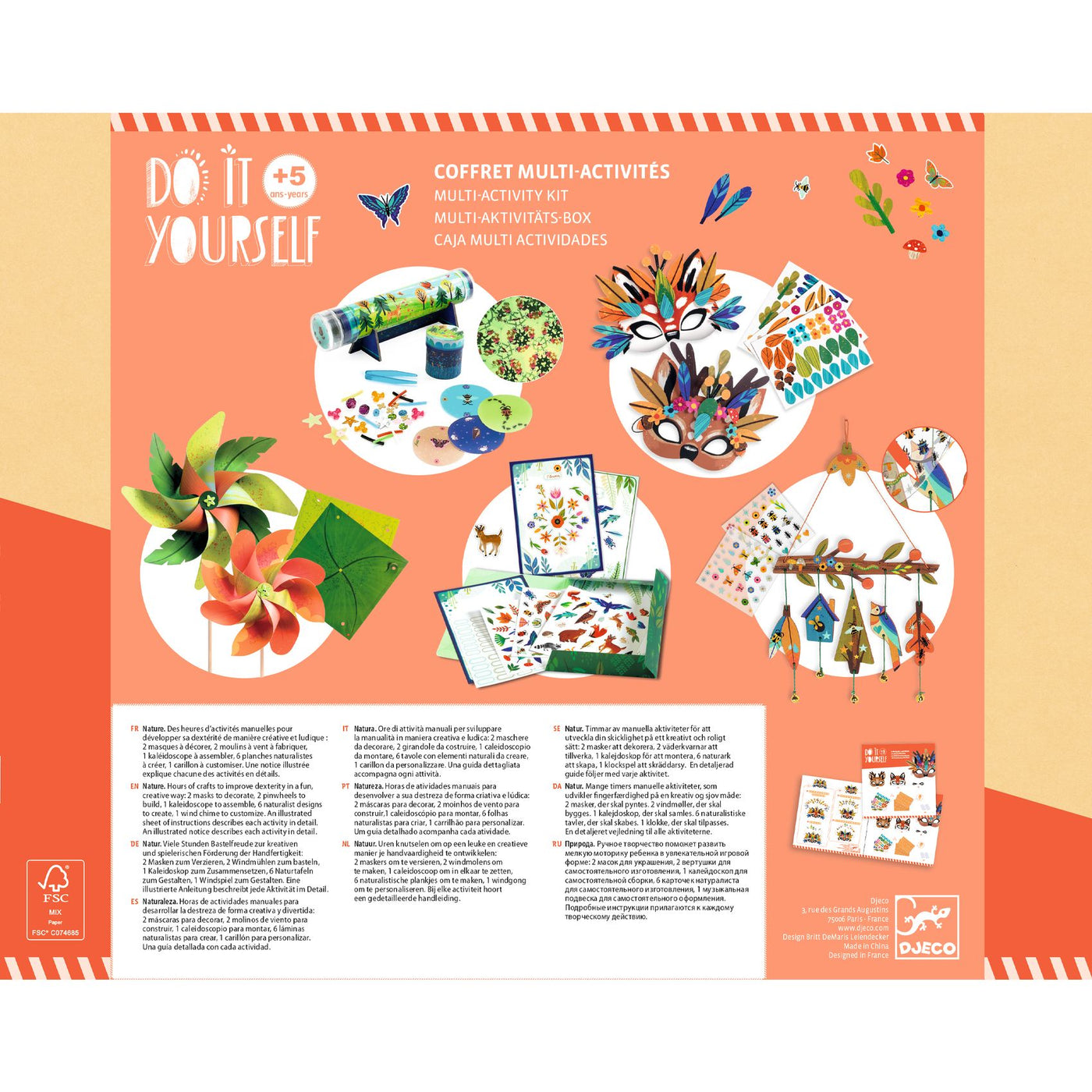 Kids Craft Kits - Nature Multi Activity Bumper Craft Kit 5 yrs +