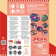 Djeco Do It Yourself - Mosaic Spinning Top Cosmos DJ07987