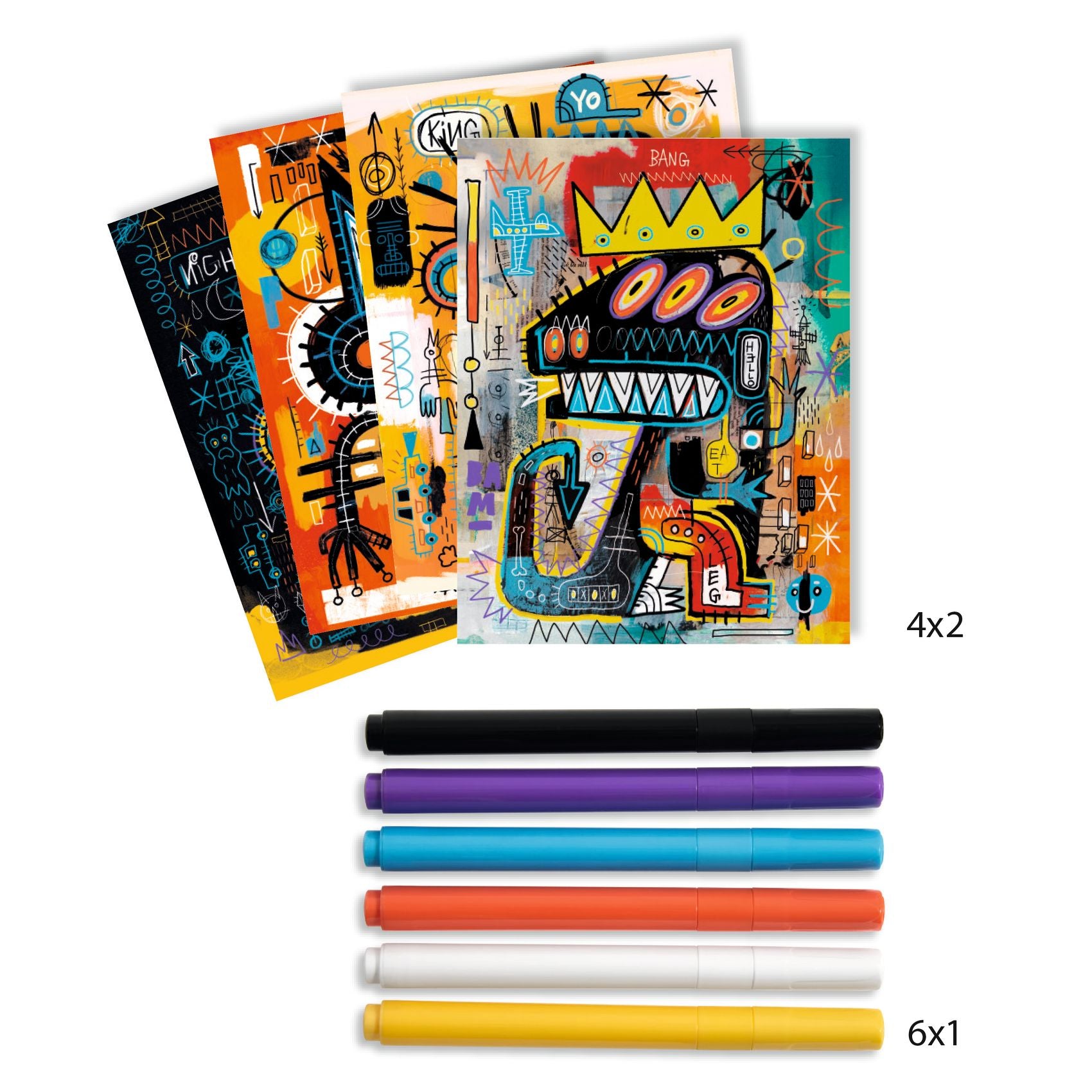 Djeco Inspired By - Street Art Basquiat Style DJ08388