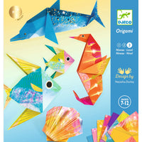 Easy Origami - Djeco Origami Sea Creatures - Level 3