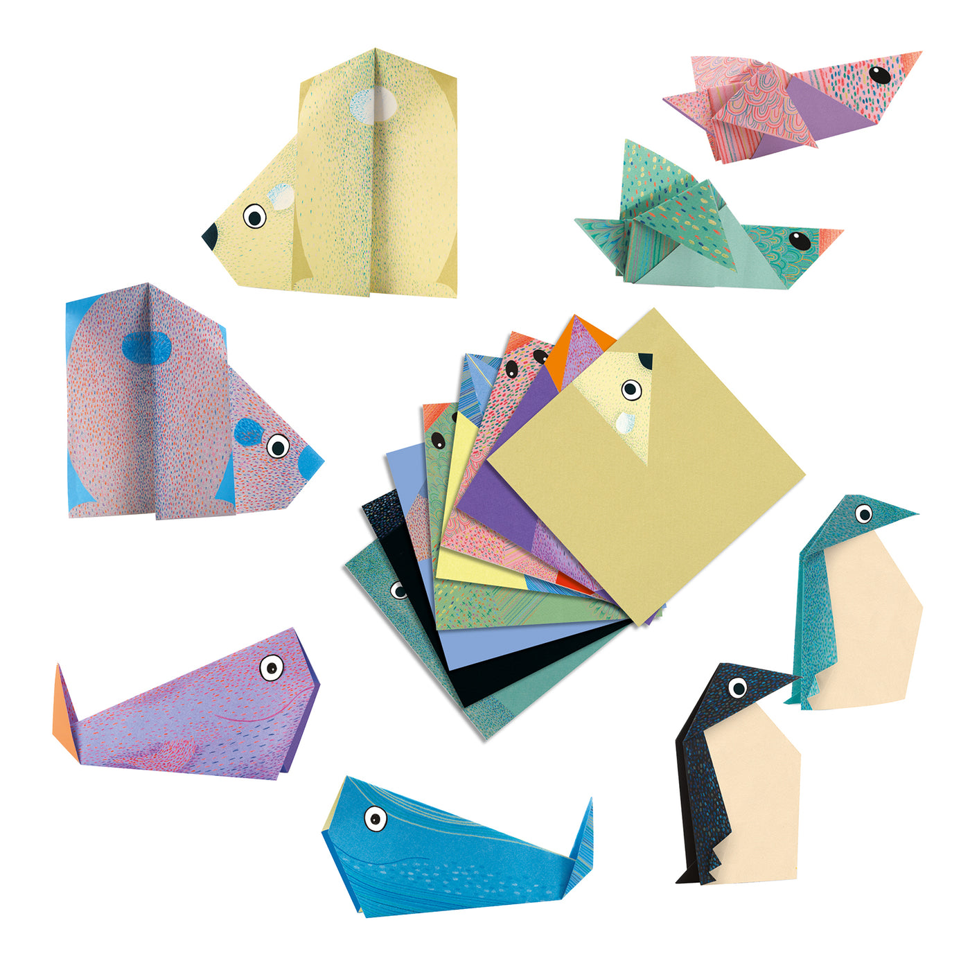 Djeco Polar Animals Origami DJ08777