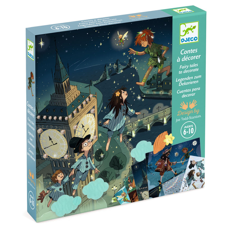 Djeco Fairy Tales To Decorate - Peter Pan DJ09479