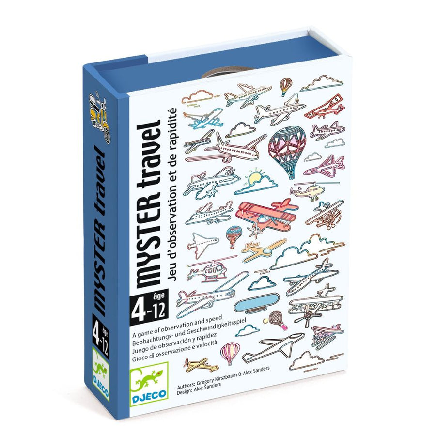 Djeco Card Games - Myster Travel A Game of Observation and Speed DJ05075