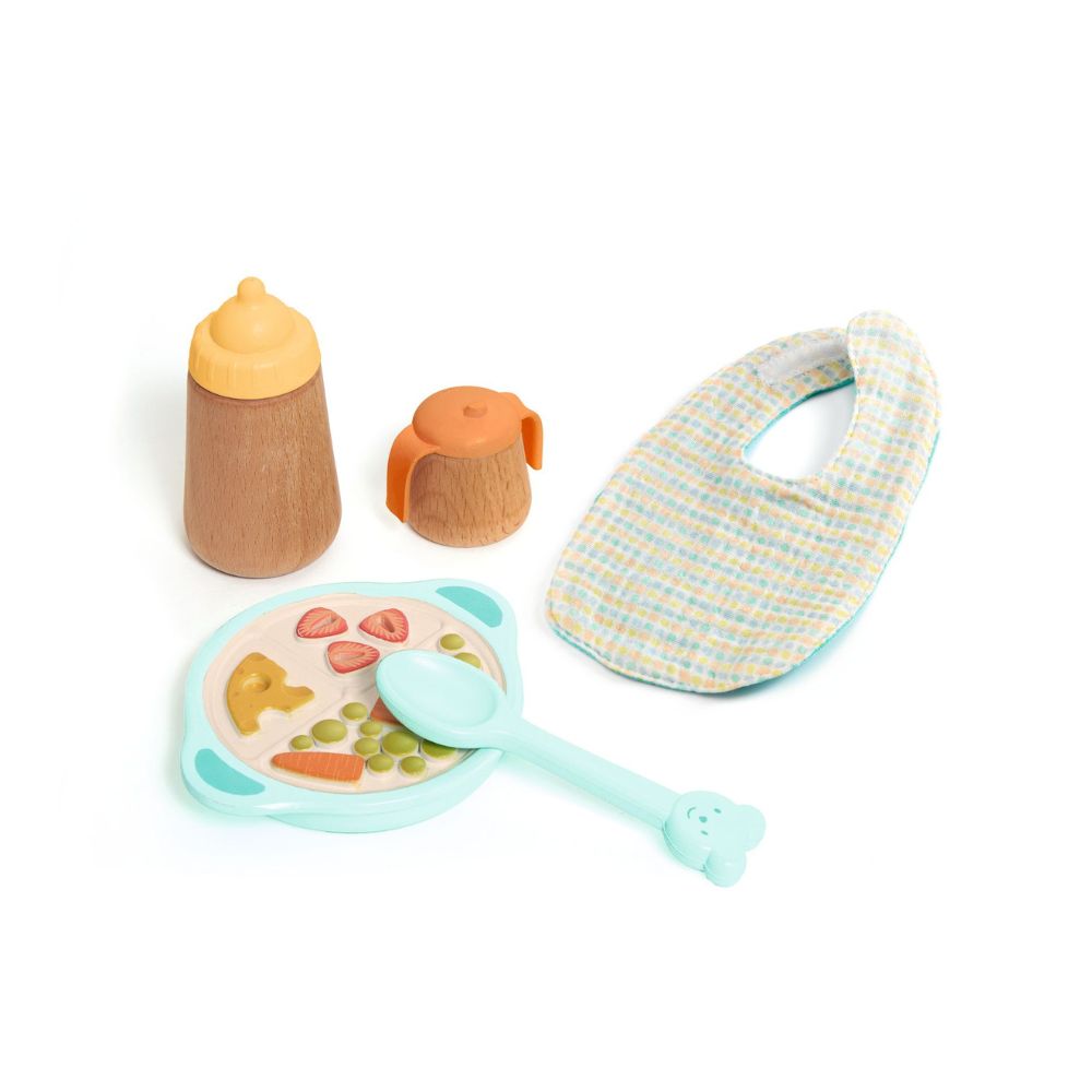 Doll Feeding Set - Djeco Pomea Lunch Time Set DJ07778
