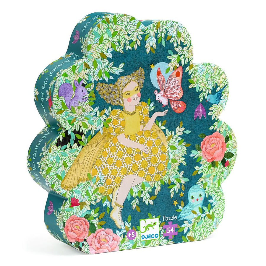 Djeco Puzzle - Flora's Tree (54 Piece)