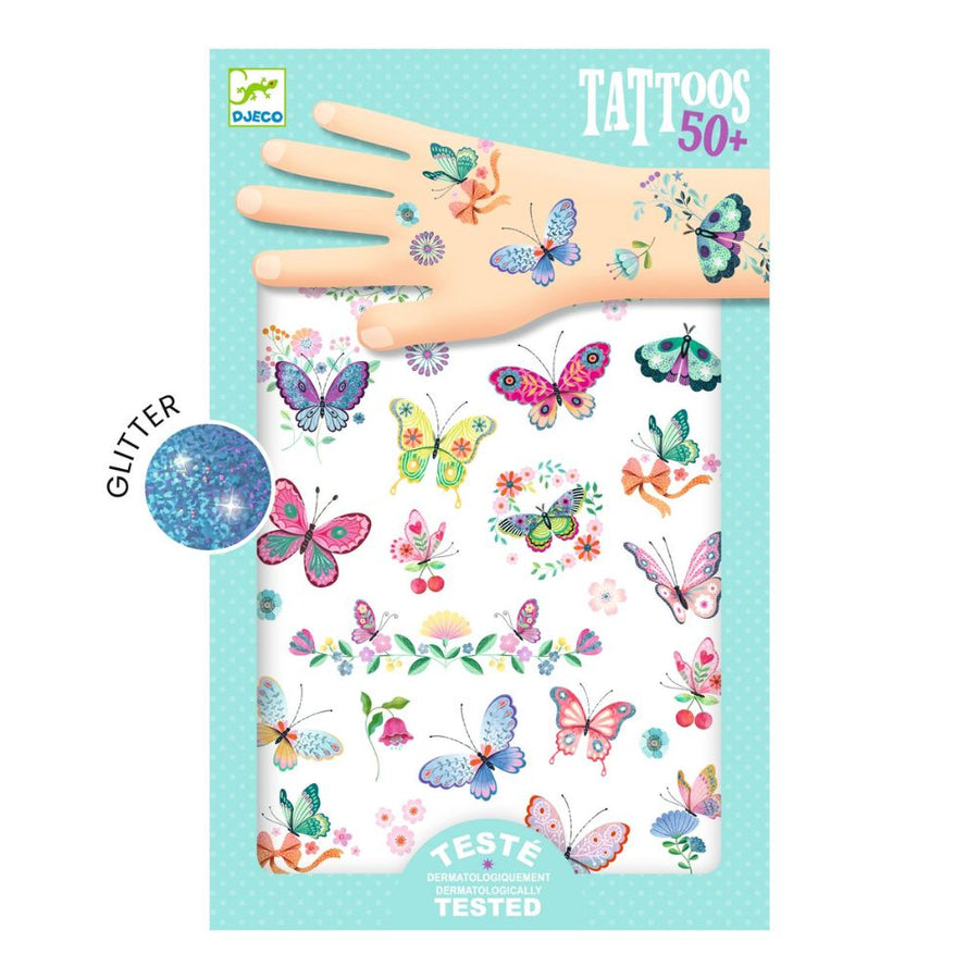 temporary butterfly tattoos