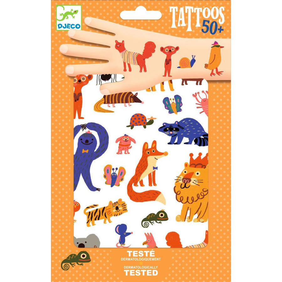 Djeco Tattoos - Funny Animals