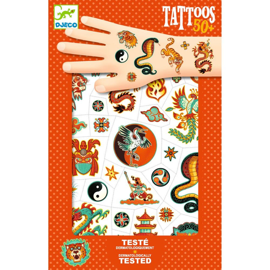 Djeco Tattoos - Martial Spirit DJ09915