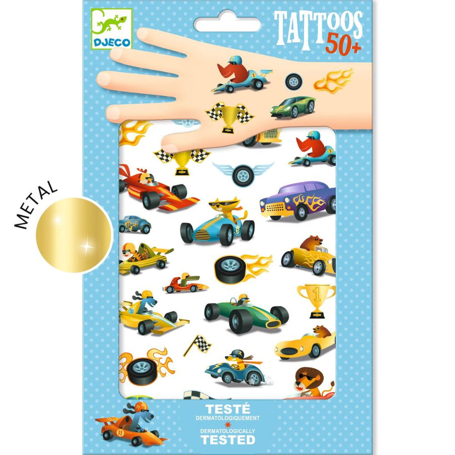 Djeco Tattoos - Speedsters DJ09916