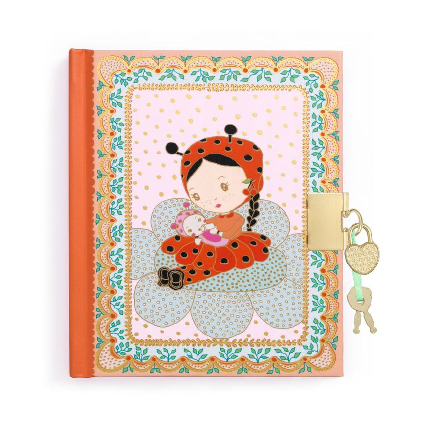 Djeco Tinyly Minico Secret Diary | Djeco Tinyly Diary | Girls Diary With Lock