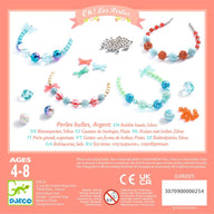 Djeco Bubble beads, Silver