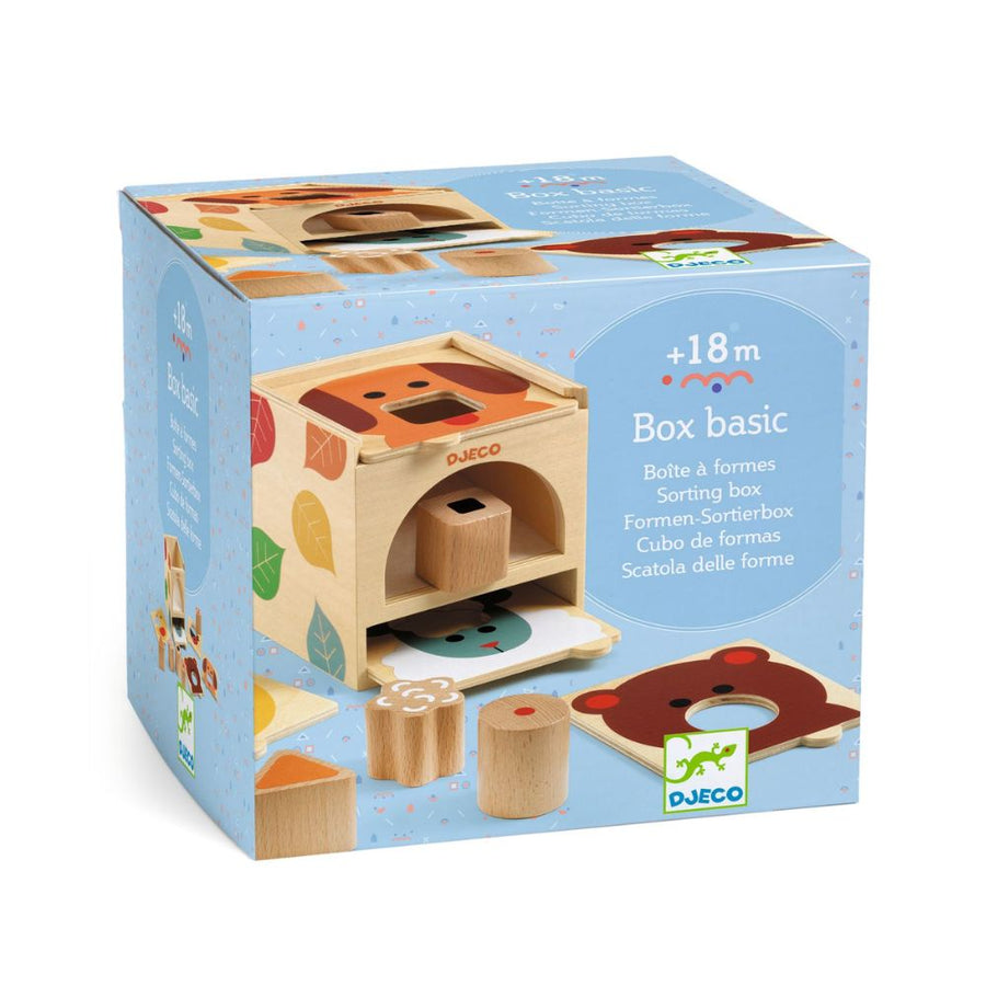 Djeco Wooden Toy - Box Basic