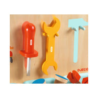 Djeco Bricotoo Wooden Workbench With Tools - Gifts For 3 Year Olds +